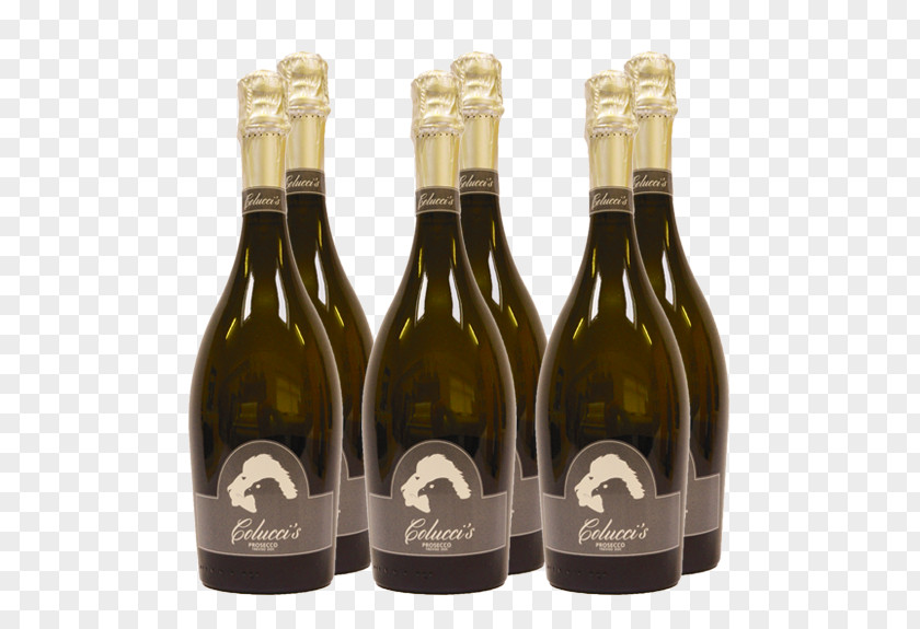 Champagne Liqueur Wine Glass Bottle PNG