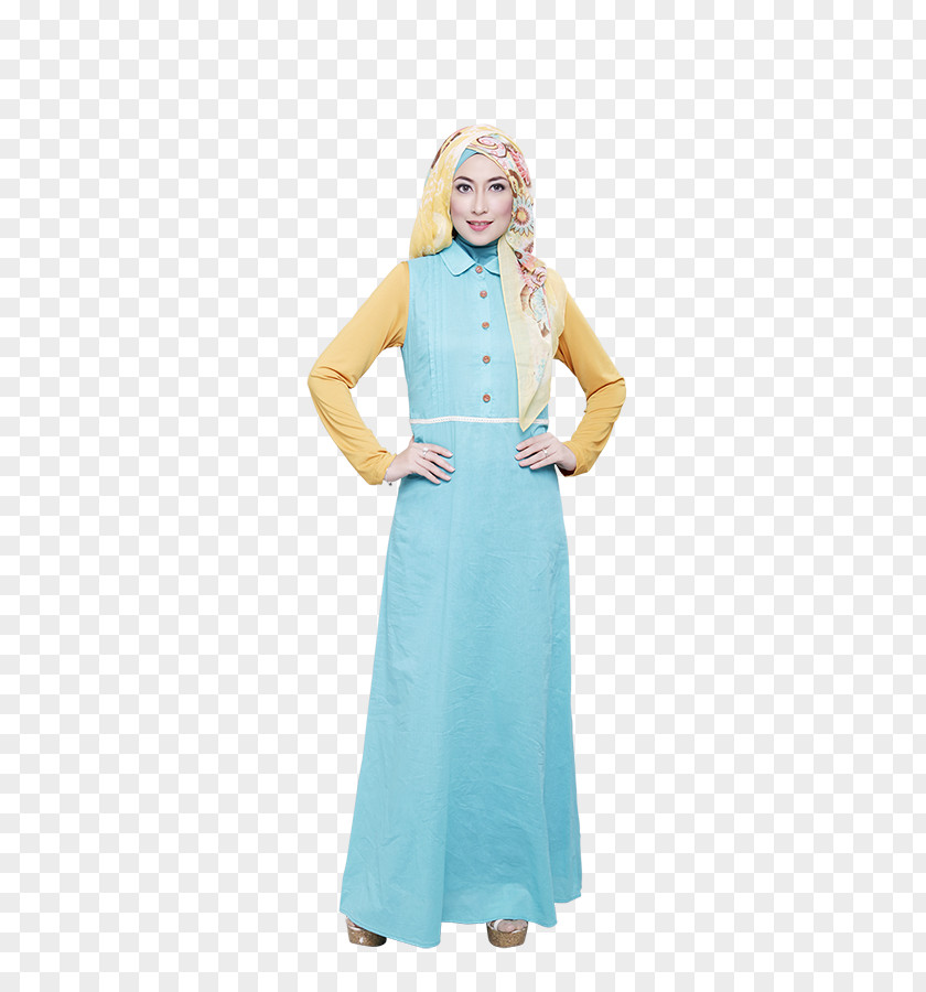 Dress Outerwear Sleeve Costume Turquoise PNG