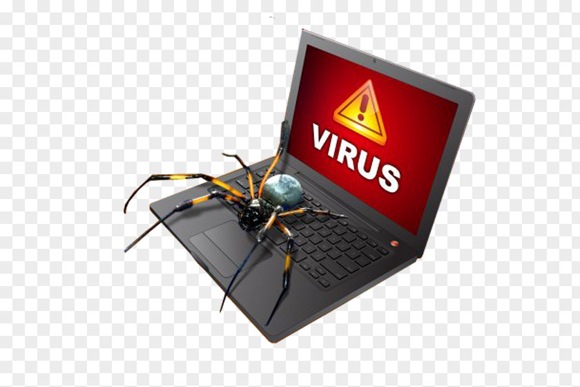 Laptop Computer Virus Repair Technician Antivirus Software PNG