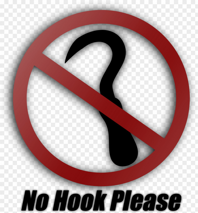 No Captain Hook Fish Clip Art PNG