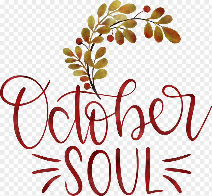 October Soul October PNG