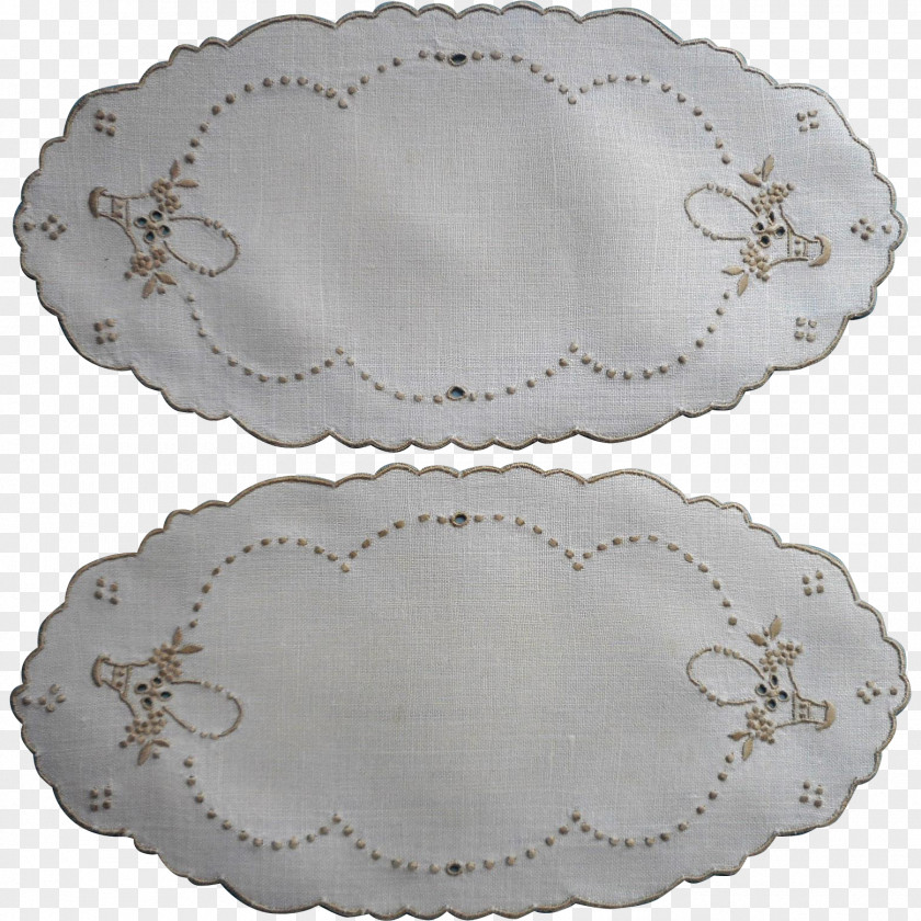 Plate Place Mats Oval PNG