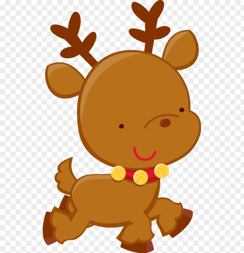 Reindeer Rudolph Christmas Santa Claus Clip Art PNG