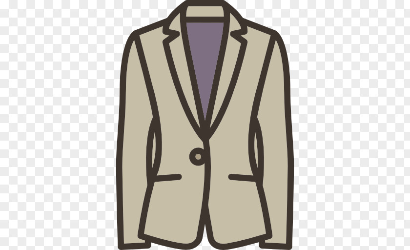 Suit Blazer Clothing Jacket Icon PNG