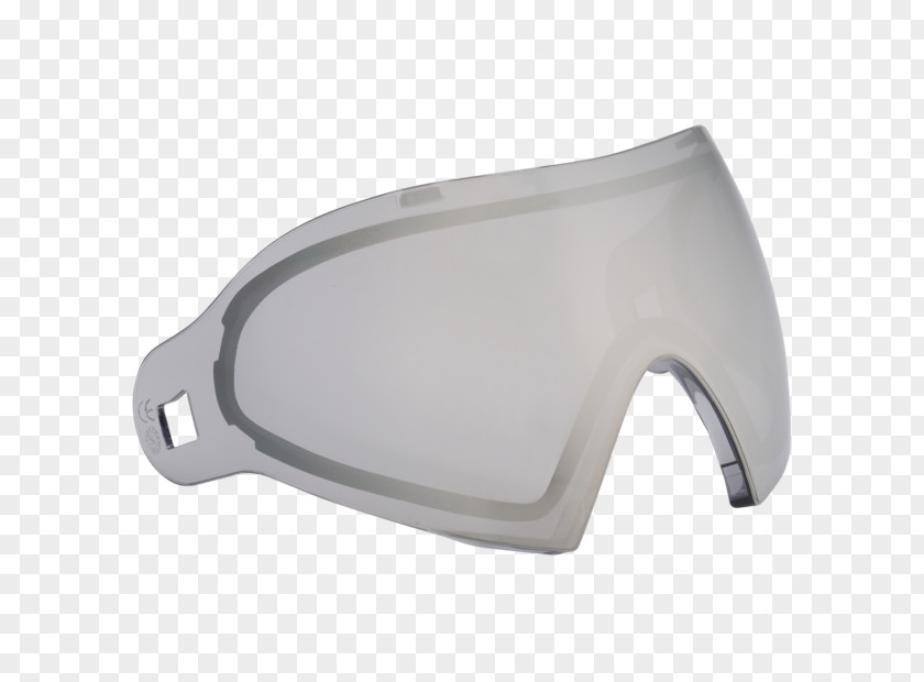 Distorted Peripheral Vision Dye Goggles Silver Anti-fog Lens PNG