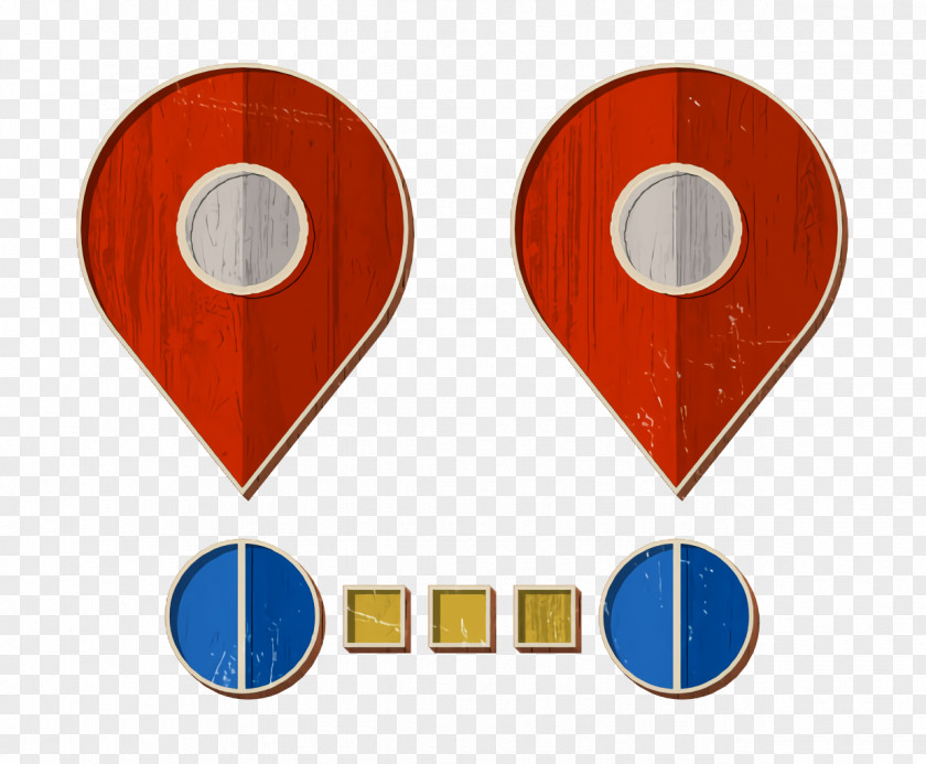 Gps Icon Location Set Direction PNG