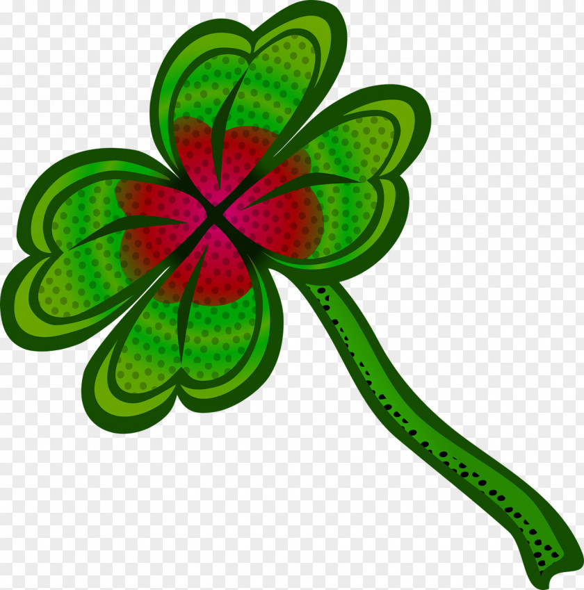 Green Clover Ireland Four-leaf Shamrock PNG