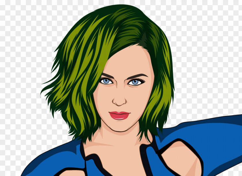 Katy Perry Horoscope Psychic Eyebrow Hair PNG