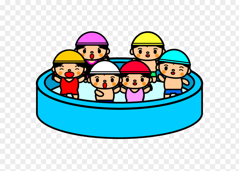 Kinder Garden Swimming Pool Recreation Summer Vacation Kindergarten Child Care PNG