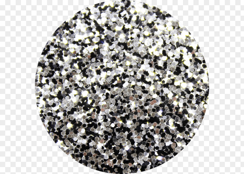 Silver Glitter Color Material Pearlescent Coating Cosmetics PNG