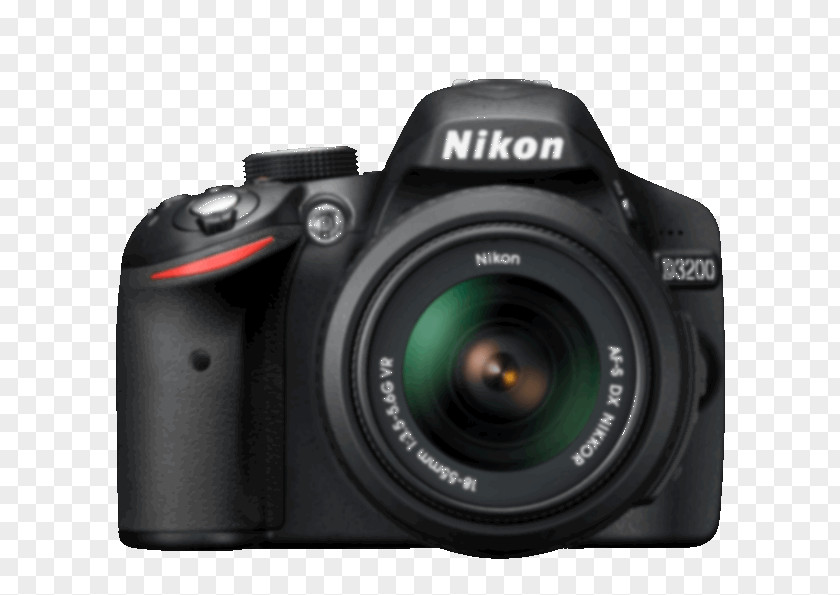 Camera Nikon D3200 Digital SLR DX Format PNG