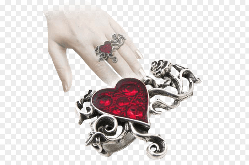 Ring Earring Gothic Fashion Jewellery Heart PNG
