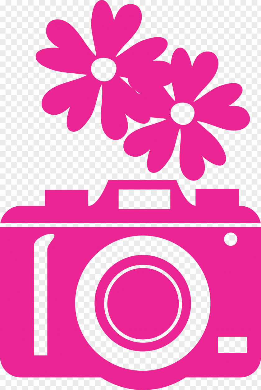 Camera Flower PNG