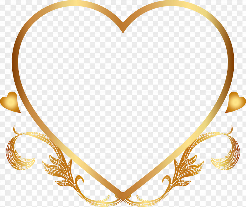 Gold Heart Drawing Photography Clip Art PNG