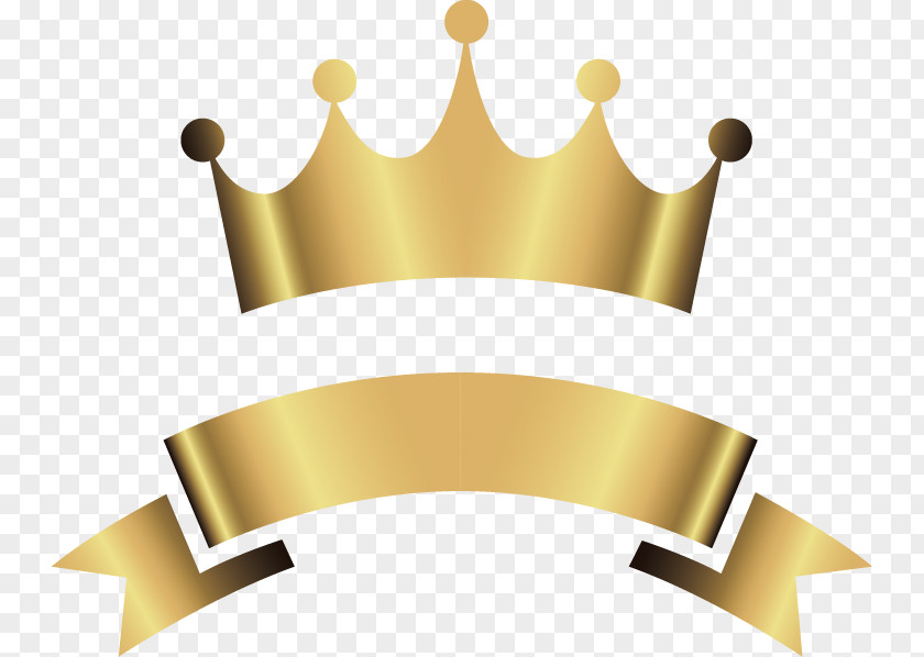 Golden Crown Icon PNG