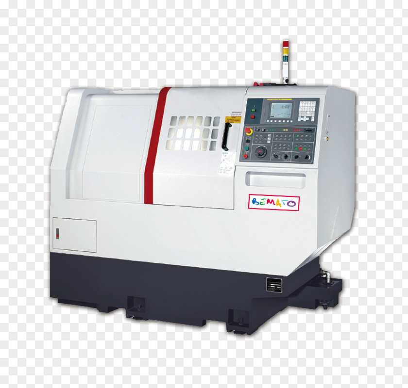Lathe Machining Computer Numerical Control Machine Tool PNG