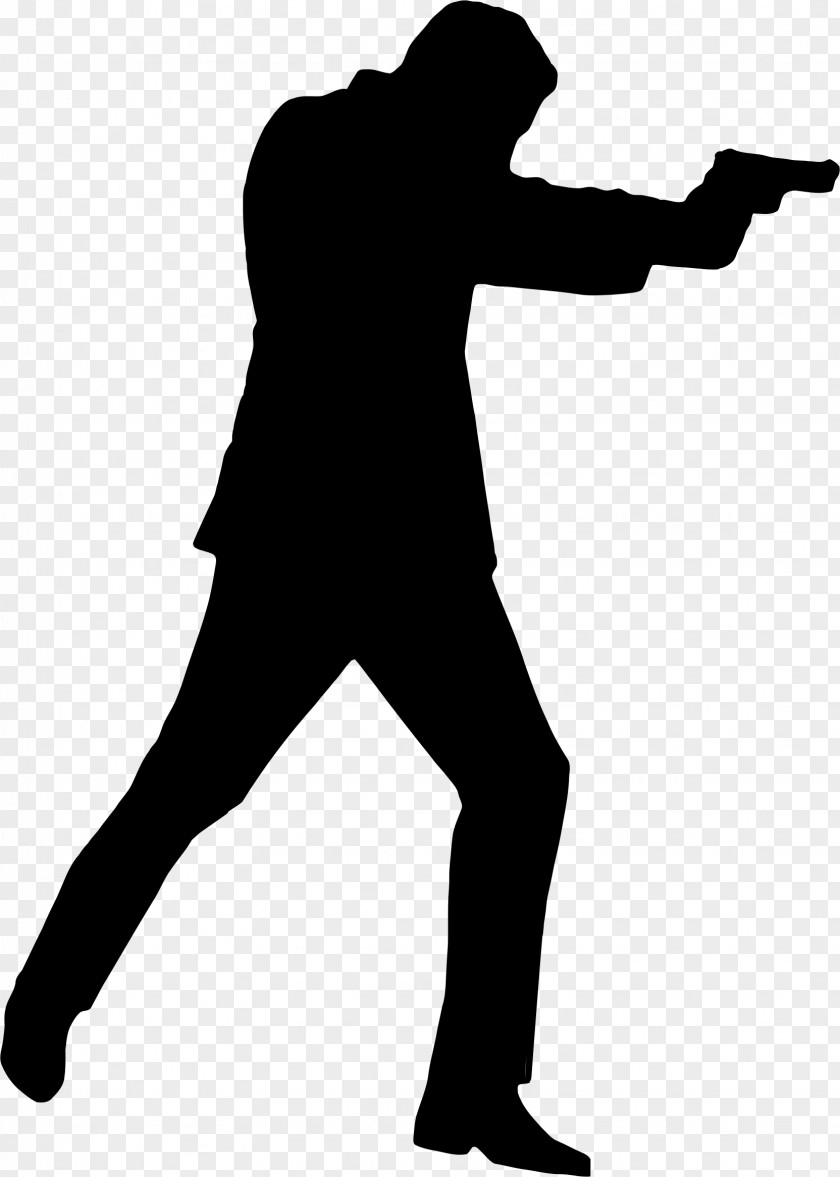 Silhouette Espionage Clip Art PNG