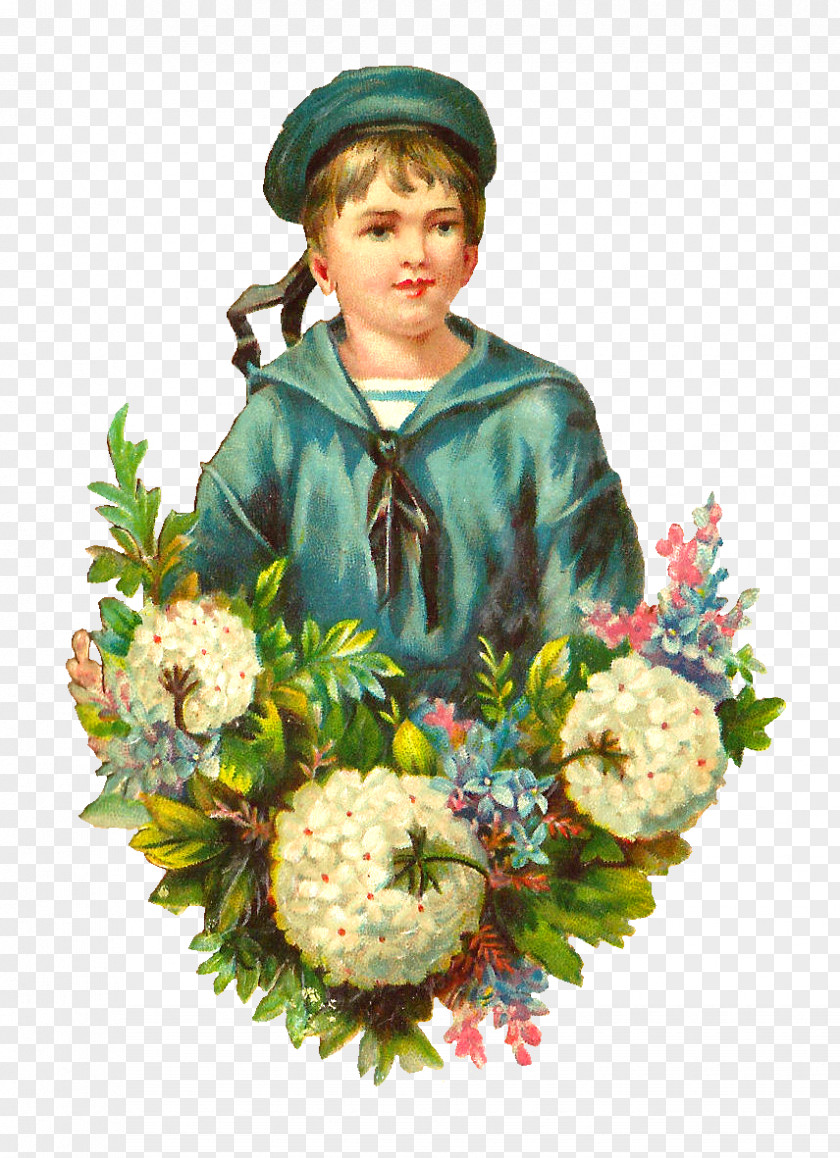 Child Floral Design Bokmärke Art Clip PNG
