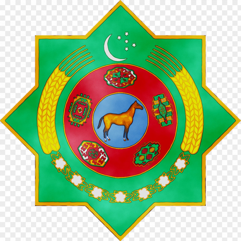 Emblem Of Turkmenistan Coat Arms Flag President PNG