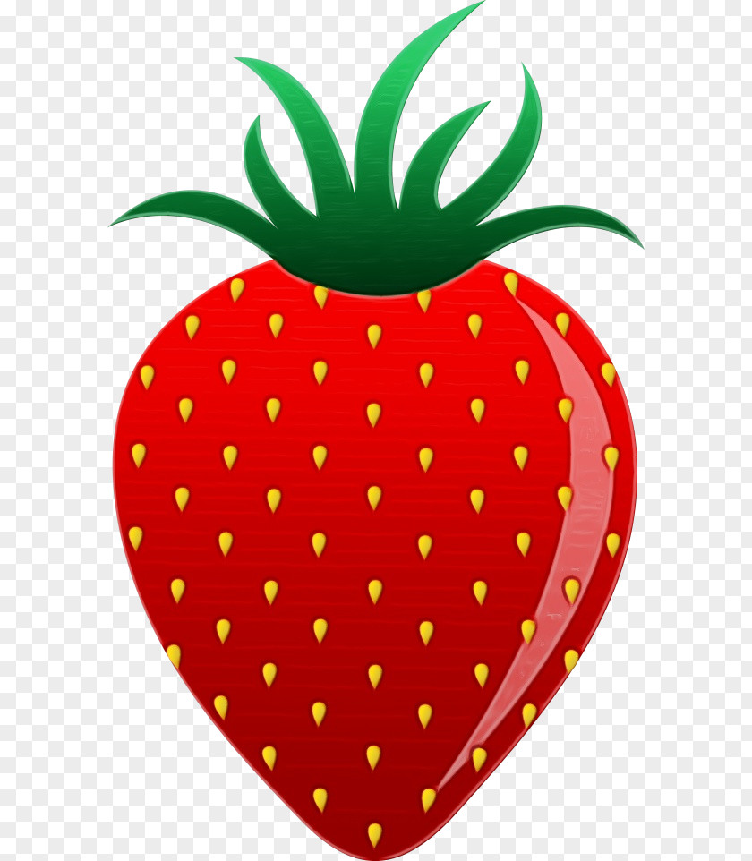 Polka Dot Ananas Strawberry Shortcake Cartoon PNG