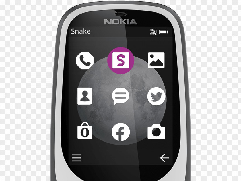 Smartphone Nokia 3310 (2017) 3G Phone Series PNG