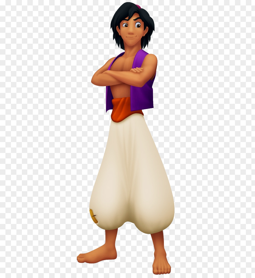 Gaston Aladdin Princess Jasmine Genie Kingdom Hearts II Coded PNG