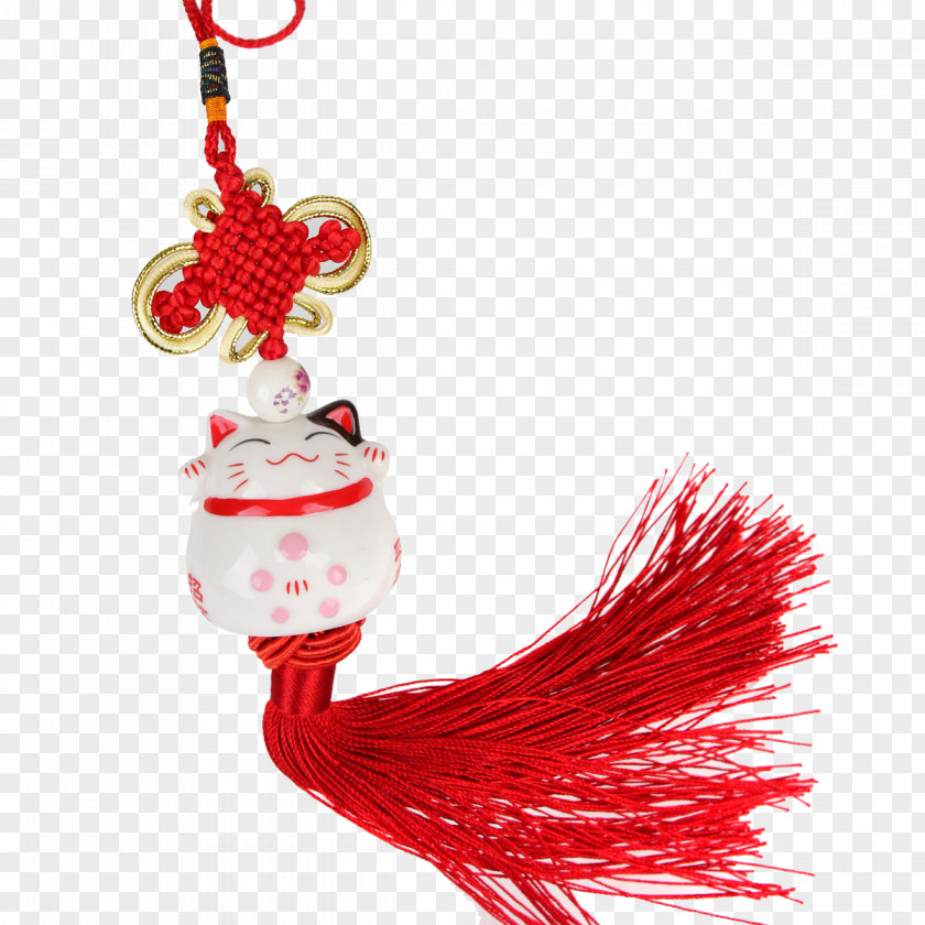 Lucky Cat Pendant Maneki-neko Falling In Love Significant Other PNG