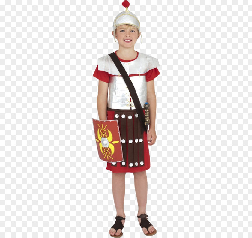 Roman Soldier Costume Party Ancient Rome Child Boy PNG