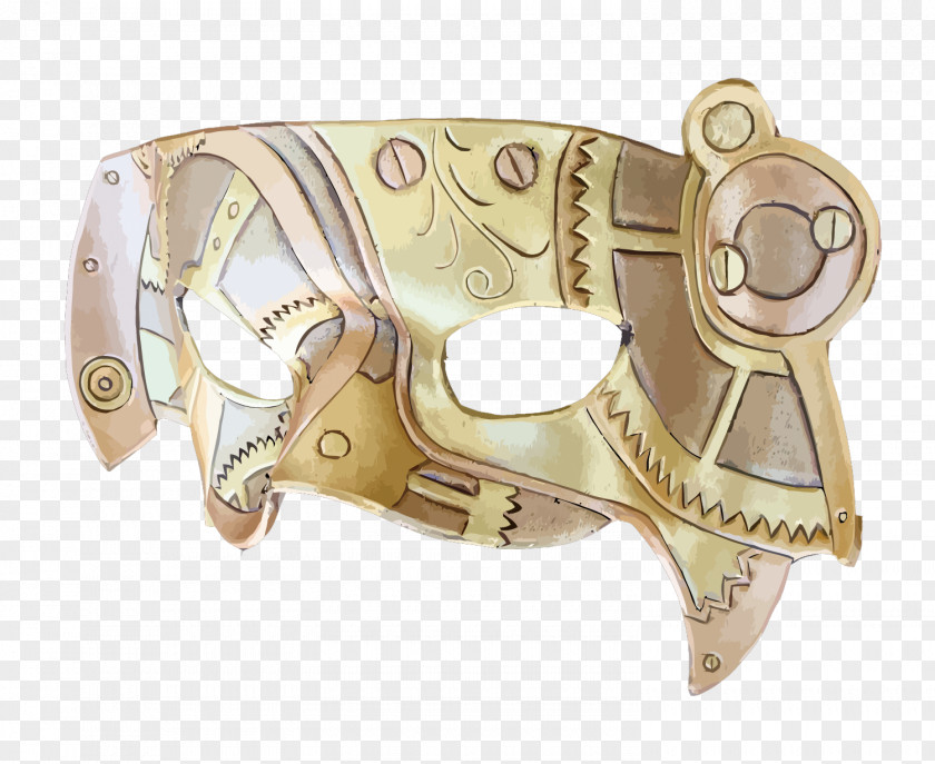 Vector Metal Mask PNG