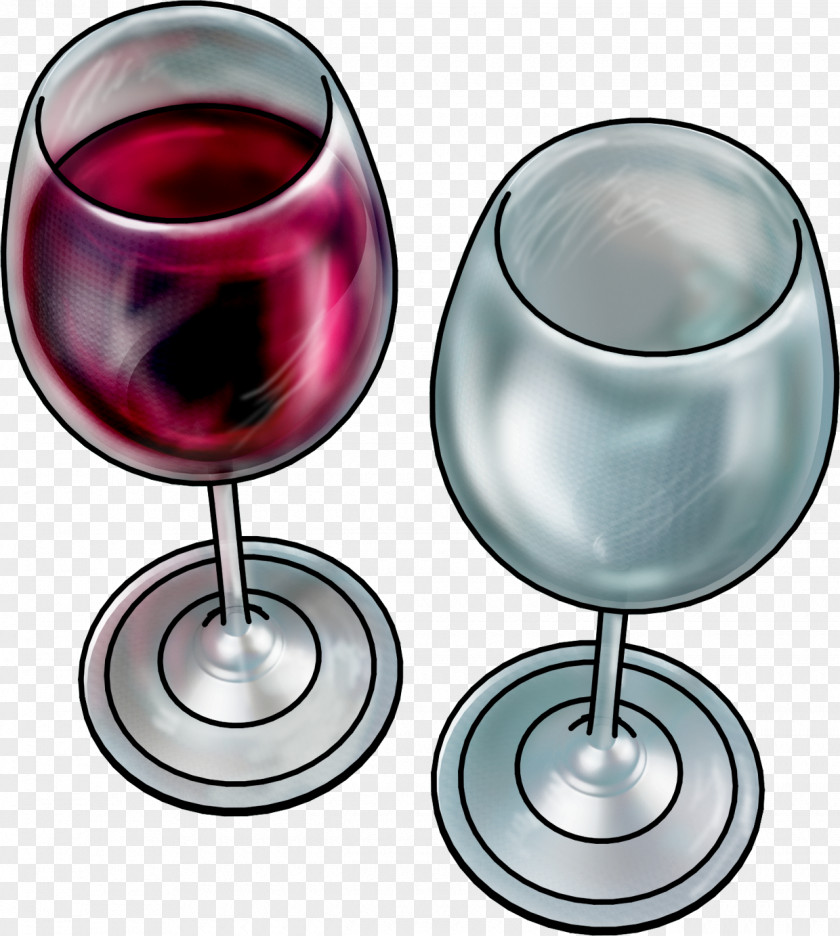Aged Wine Glass Champagne Tasting Clip Art PNG