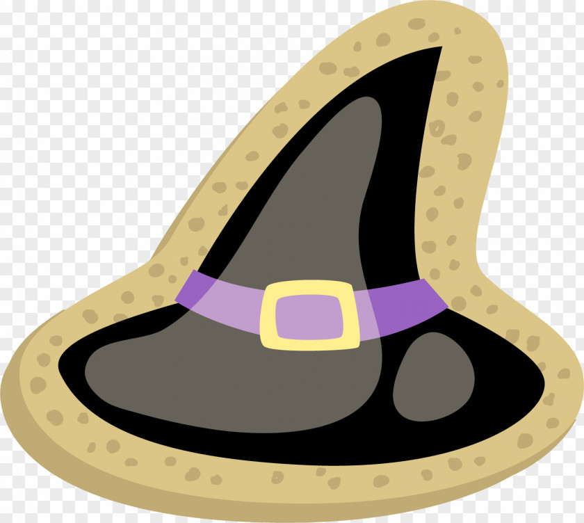 Cartoon Black Witch Hat Clip Art PNG