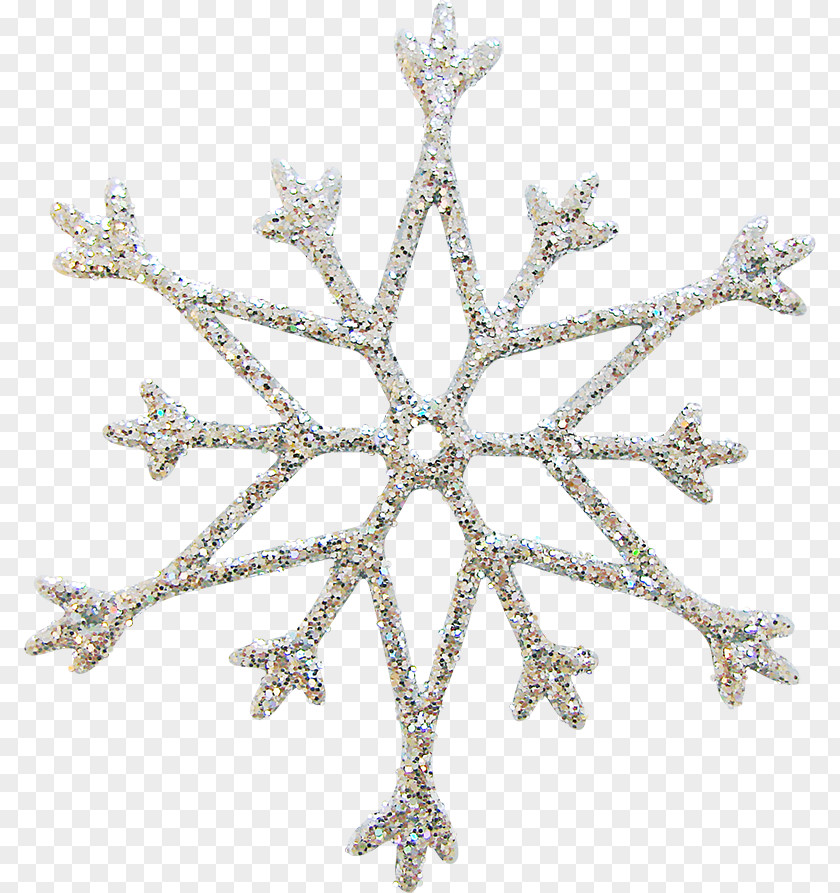 Creative Snow White Snowflake Christmas Tree PNG