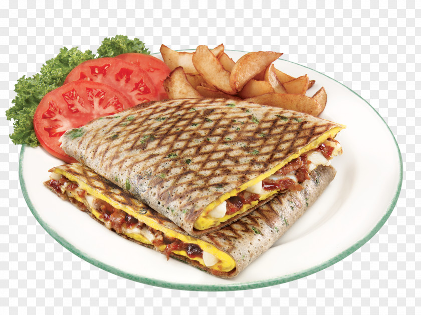 Crepe Breakfast Sandwich Fast Food Ham And Cheese Toast PNG