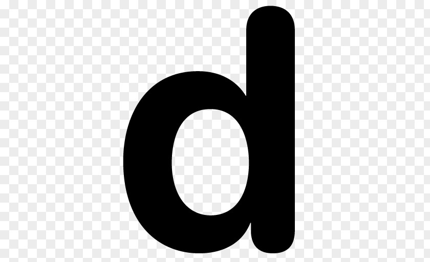 D Black Logo Symbol Font PNG