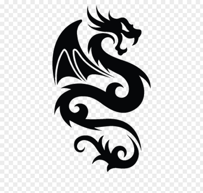 Dragon Wall Decal Sticker Polyvinyl Chloride PNG