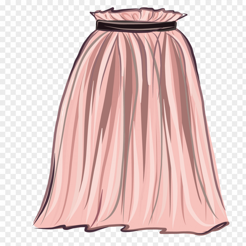 Exquisite Lady Dress Skirt Gown PNG