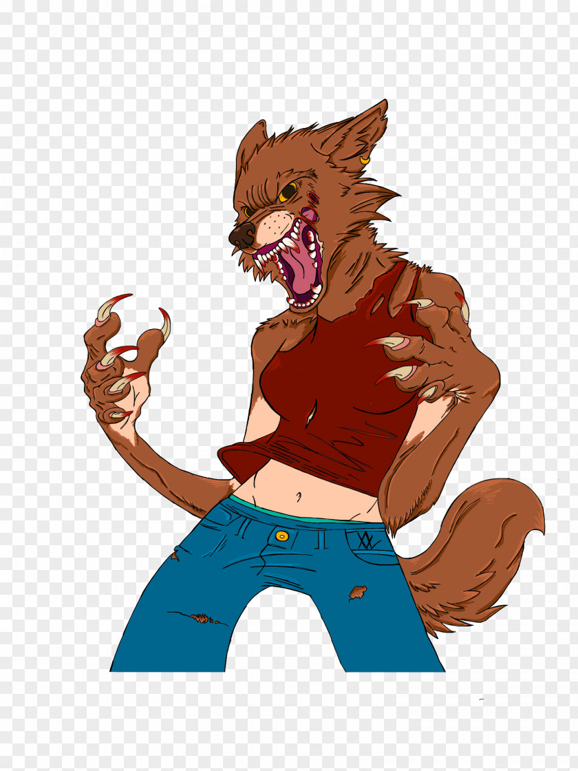 Werewolf Cat Pet Cartoon Legendary Creature PNG