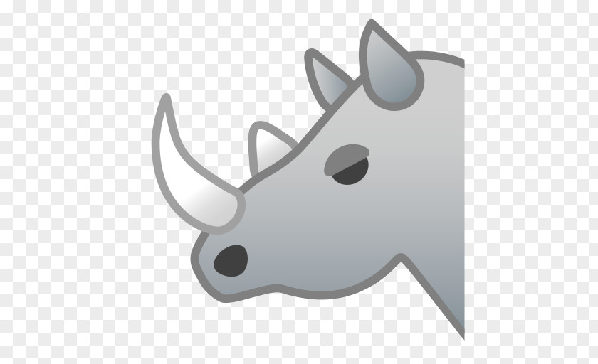 Emoji Rhinoceros Emojipedia PNG