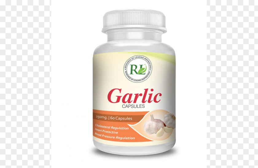 Garlic Dietary Supplement Capsule Cod Liver Oil Spirulina PNG