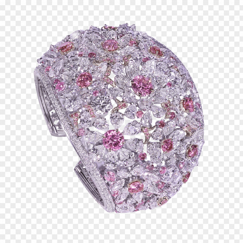 Jewellery Bling-bling Body Pink M Diamond PNG