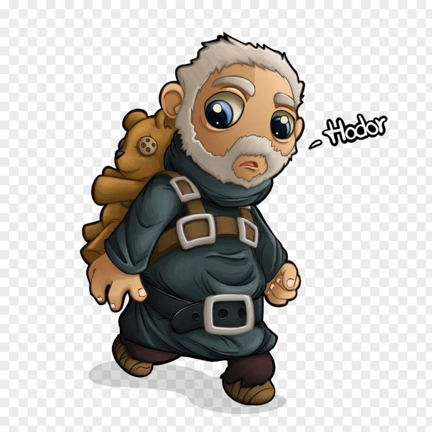 Kit Harington Hodor Character Cartoon Bran Stark Fan Art PNG