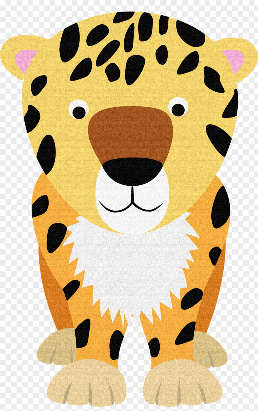 Leopard Cheetah Jaguar Cartoon PNG