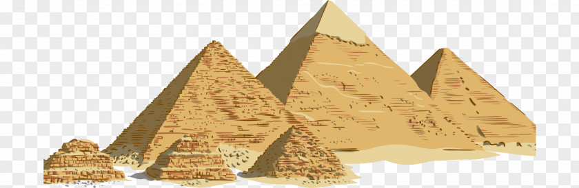 Pyramid Building Ancient Egypt Illustration PNG