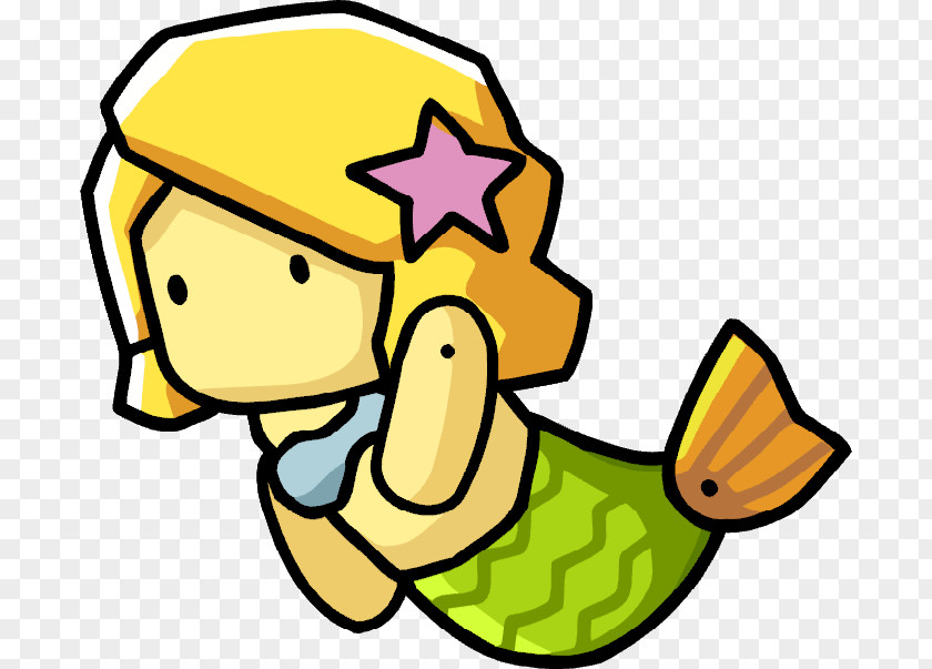 Mermaid Scribblenauts Remix Unlimited Super PNG