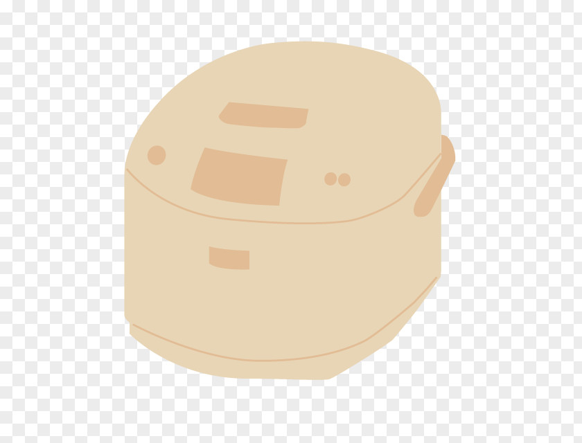 Small Appliance Beige Rice Cartoon PNG
