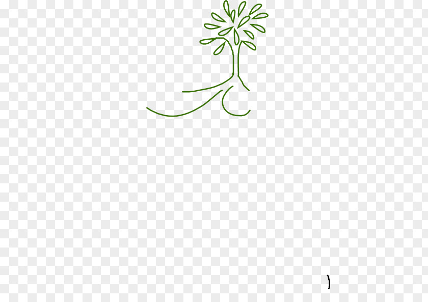 Tree Roots Plant Stem Leaf Flowering Clip Art PNG