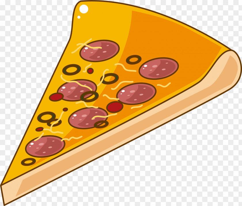 Yellow Delicious Pizza Red Clip Art PNG