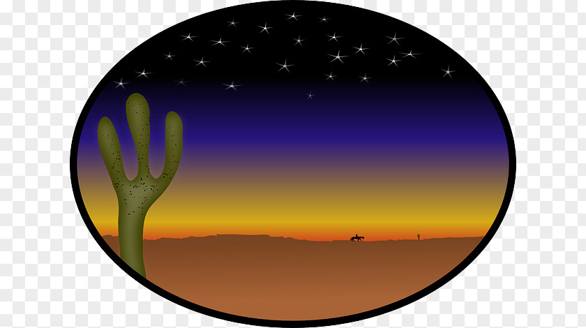 Desert Sunset Download Clip Art PNG