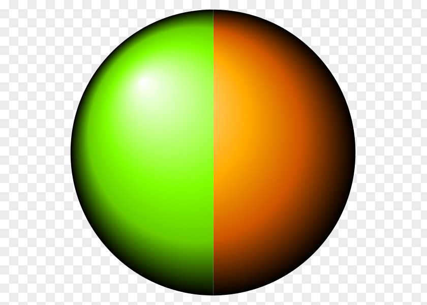 Green Orange Sphere Desktop Wallpaper Computer Ball PNG