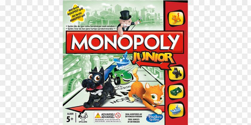 Monopoly Man Hasbro Junior Game Deal PNG